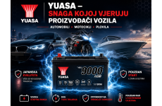 Yuasa akumulatori – japanska kvaliteta za automobile, motocikle i plovila